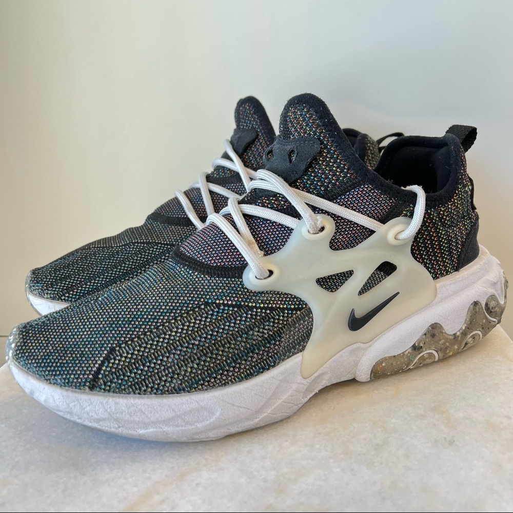 Nike Cn1709-001 React Presto Flyknit Multicolor B… - image 1